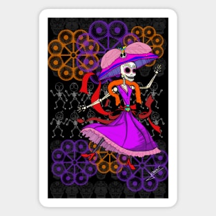 la catrina ecopop Magnet